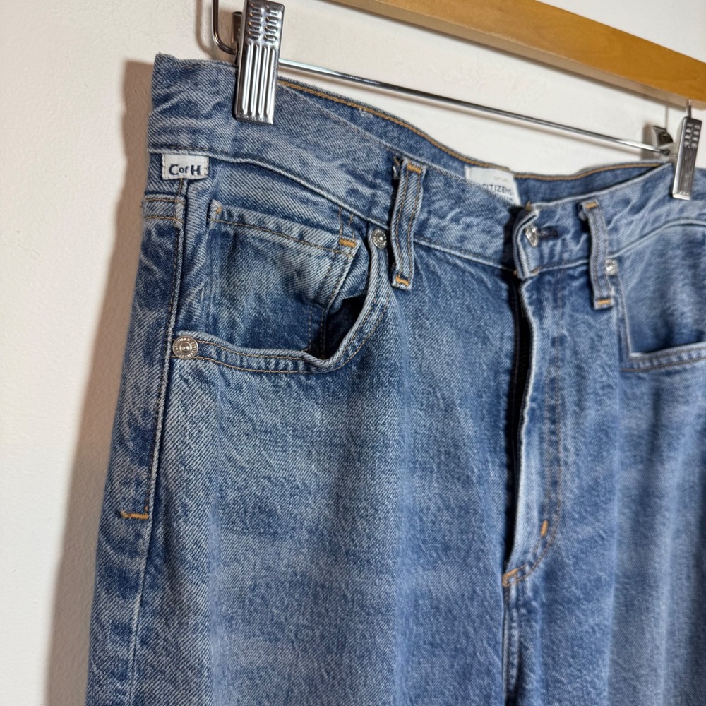 Citizens of Humanity Paloma Baggy Wide Leg Jeans 26 Siesta High Rise Denim - Picture 4 of 15